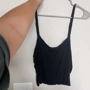Garage Black Tank Top